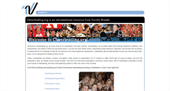 Desktop Screenshot of cheerleading.org